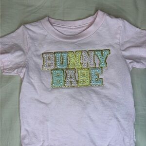Bunny Babe Pink Kids T-Shirt